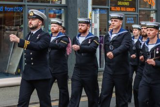 D-Day 80th anniversary parade Wrexham-Picture special