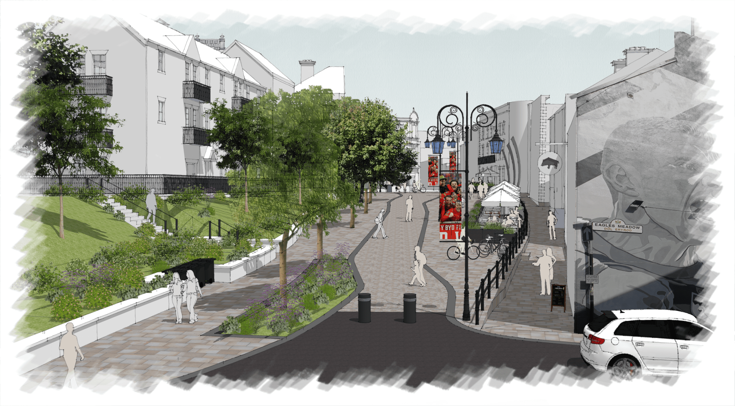 Wrexham City Centre Environmental Improvements