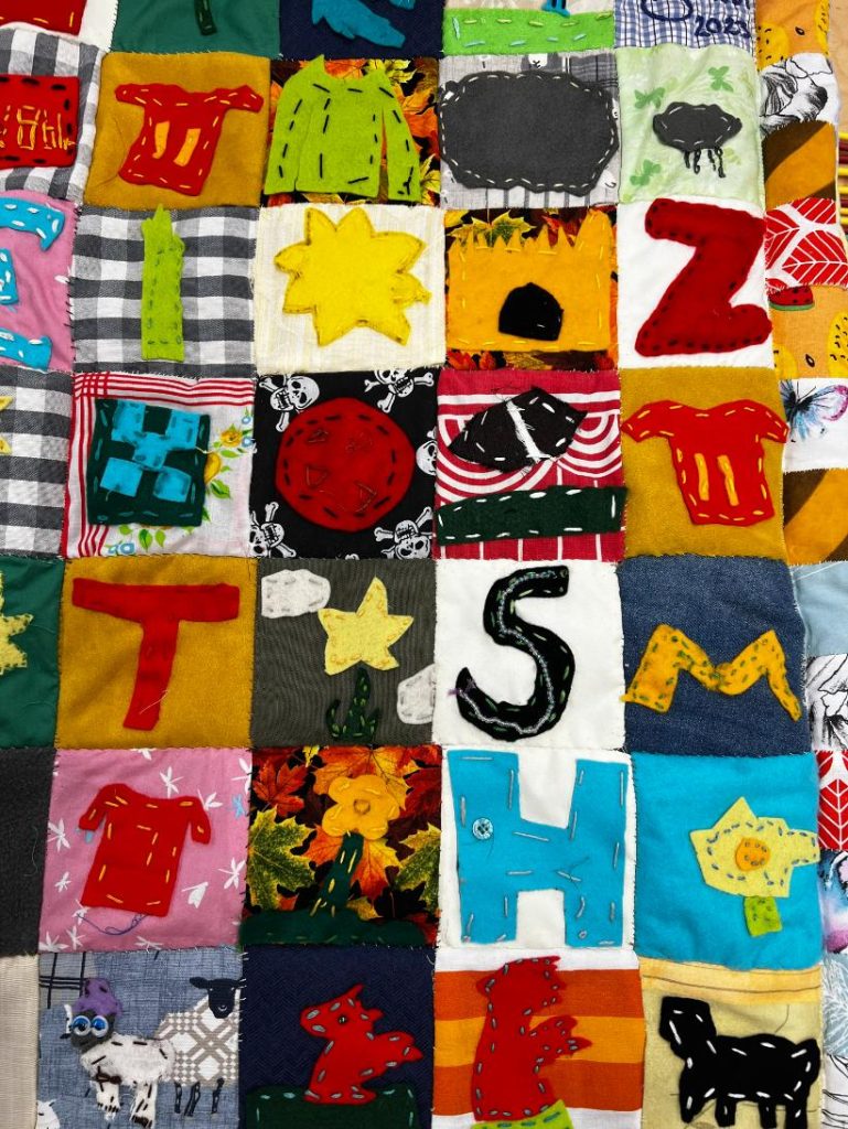 Schools create stunning patchworks inspired by the Wrexham Tailor’s Quilt