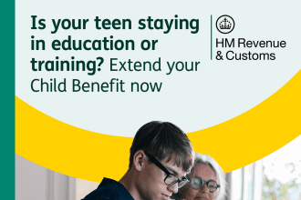 Is your teen staying in education or training? Extend your Child Benefit now.