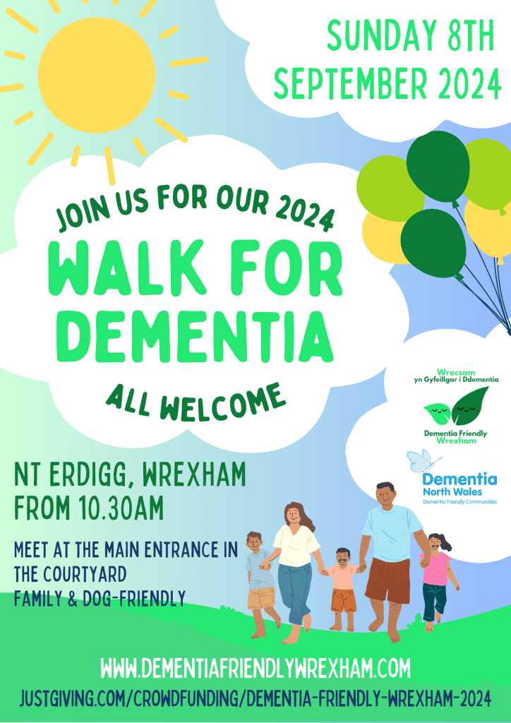 Wrexham Walk for Dementia (September 8)