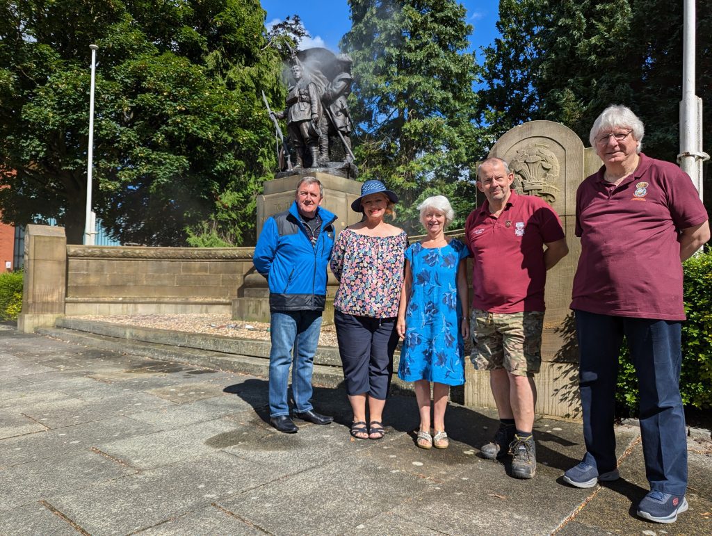 The Victoria Cross Trust visits Wrexham