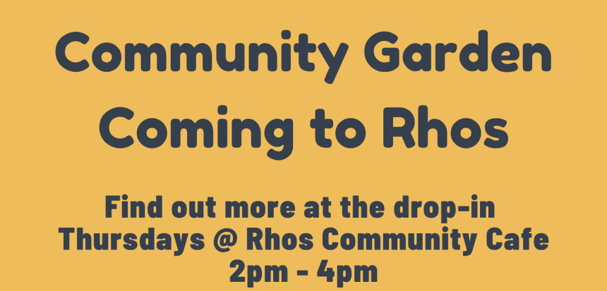 Rhos community garden needs your support