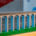 Wrexham unveils LEGO Pontcysyllte Aqueduct model in campaign to reach 10,000 votes