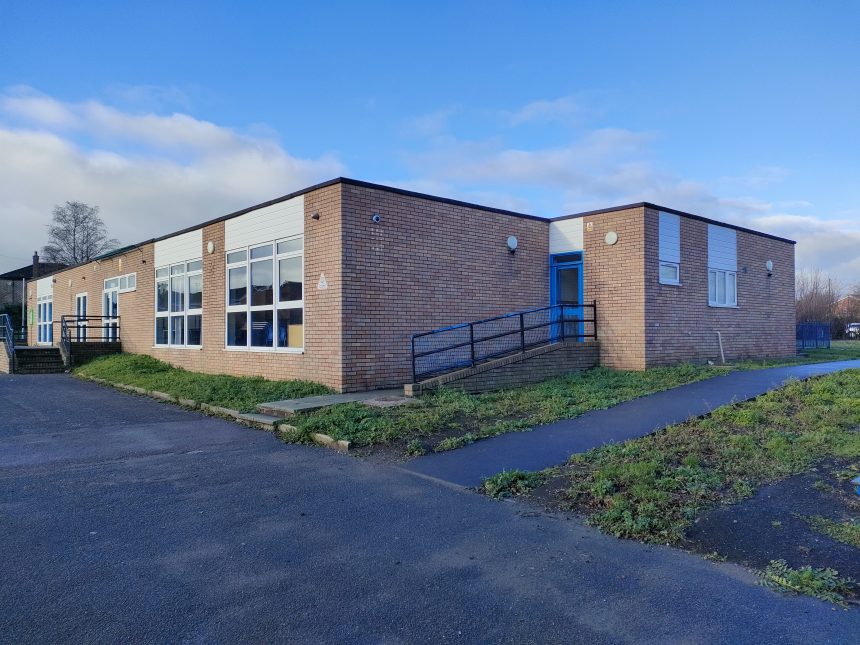 The old Ysgol Yr Hafod infants’ site on Melyd Avenue in Johnstown.