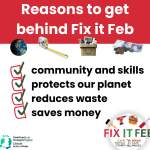 Wrexham residents encouraged to join Repair Cafe Wales’ “Fix It Feb” campaign