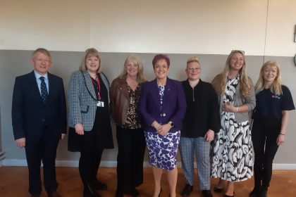 Families who’ve made a world of difference to young lives by offering stable and loving homes recently met with the Welsh Government Minister for Children and Social Care.