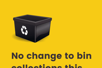 No changes to bin collections this bank holiday Monday (May 5)
