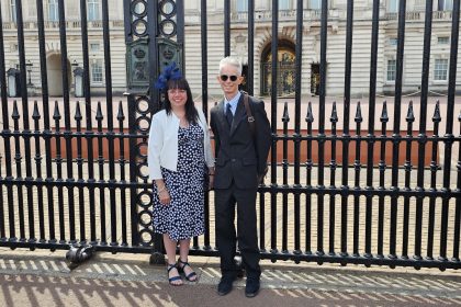 Protection of Wrexham green spaces acknowledged at Palace garden party