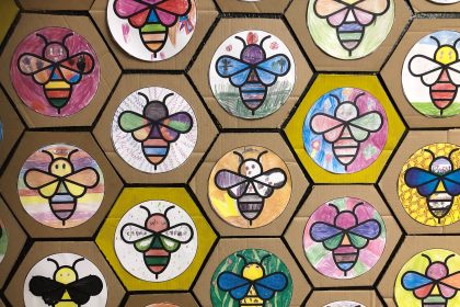 Wrexham City Centre Buzzes with Colourful Bee Trail to celebrate pollinators