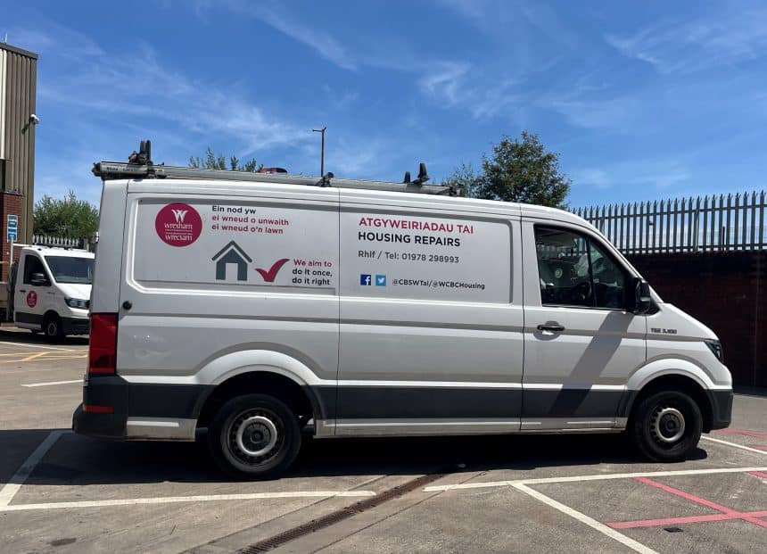 housing repairs van