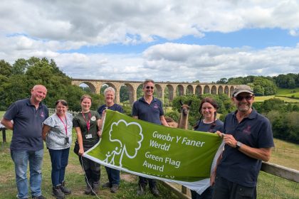 Green Flags flying once again at Wrexham parks