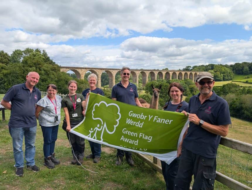 Green Flags flying once again at Wrexham parks