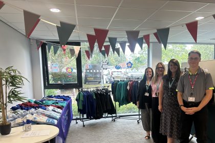 Free pre-loved school uniform shop opens in the Wellbeing Hub.
