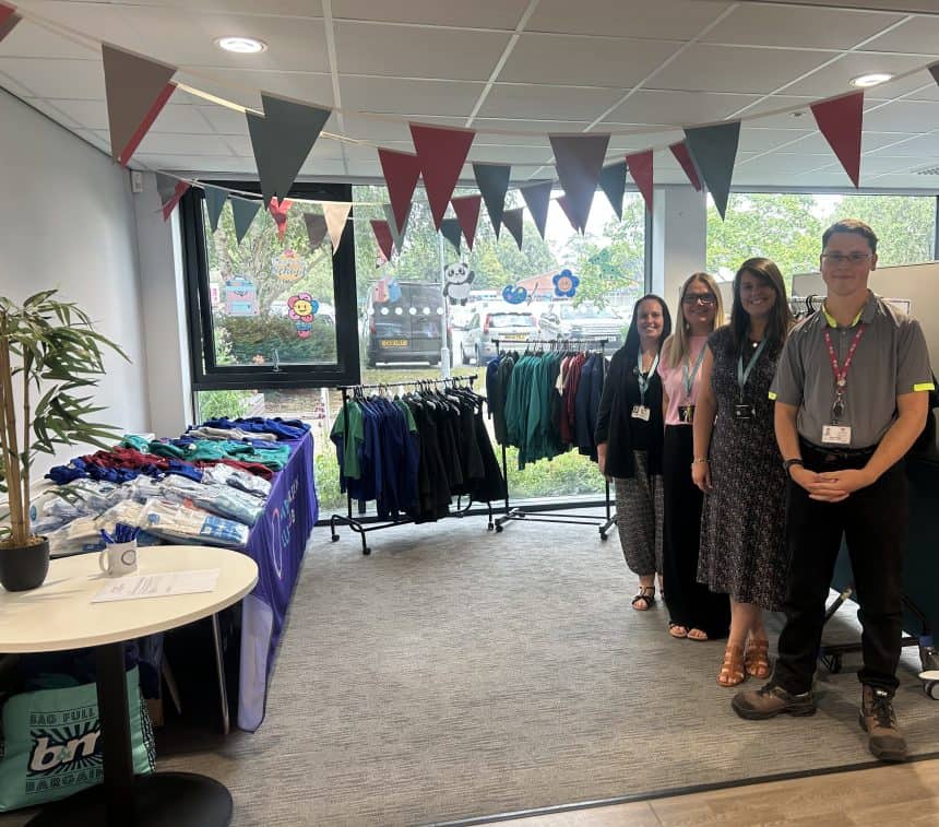 Free pre-loved school uniform shop opens in the Wellbeing Hub.