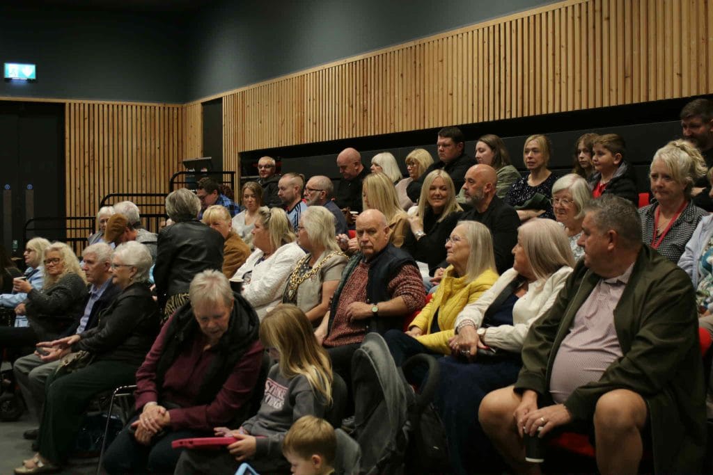 Samantha Maxwell local author book launched at Tŷ Pawb