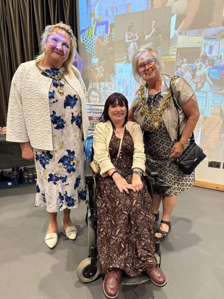 Samantha Maxwell local author book launched at Tŷ Pawb