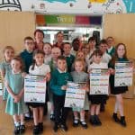 Pupils with revamped school menu