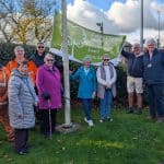 A new Green Flag raised at Bellevue Park