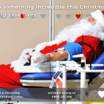 Welsh Blood Service Christmas Appeal Poster