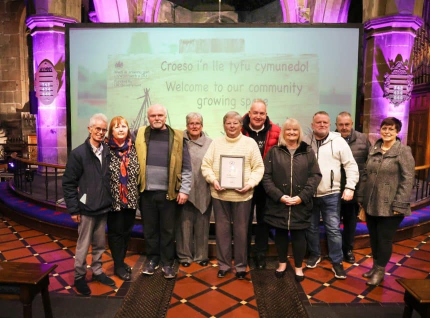 Commendation for Rhos Community Garden