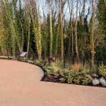 JC Edwards Wall and Public Garden site