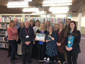 Wrexham library services team