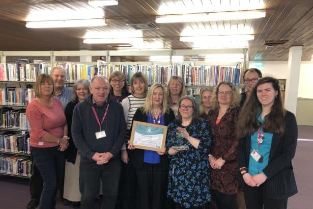 Wrexham library services team