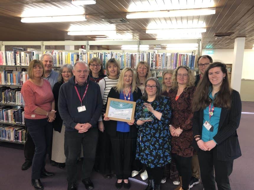 Wrexham library services team