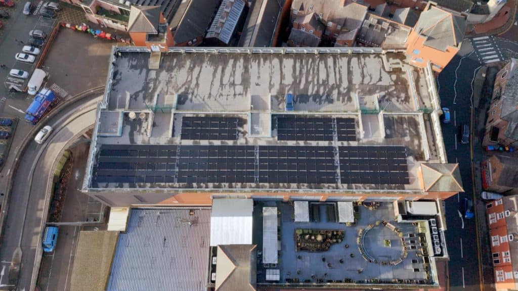 Tŷ Pawb powers into the future as new solar panels go live