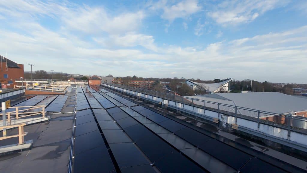 Tŷ Pawb powers into the future as new solar panels go live