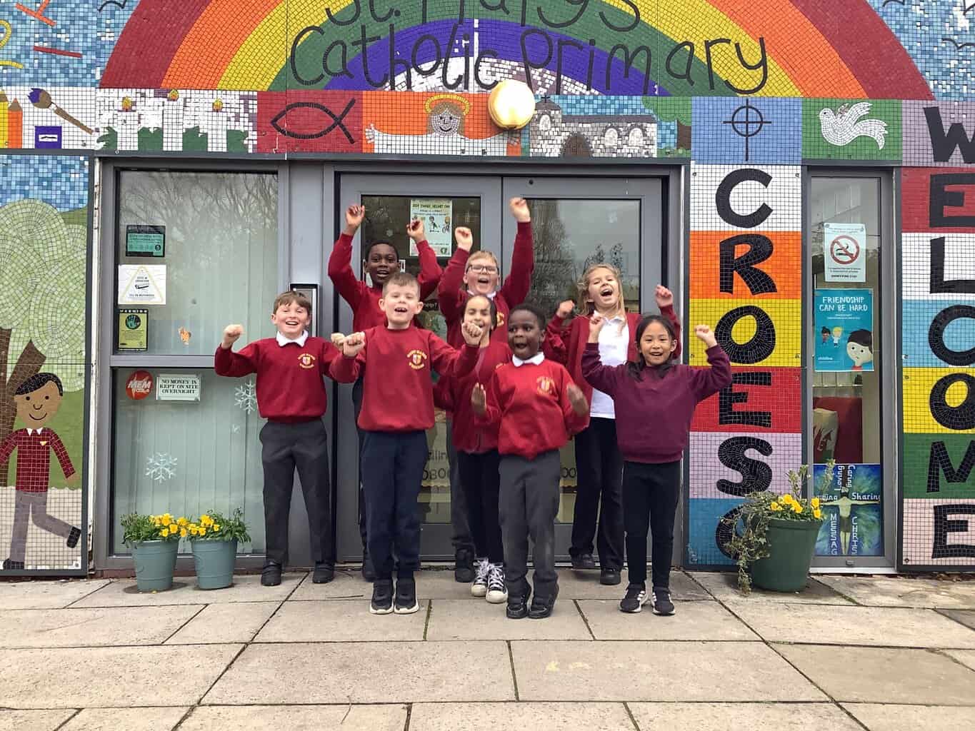 S Mary's RC School in Wrexham