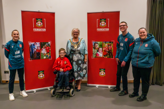 Wrexham AFC exhibition at Ty Pawb