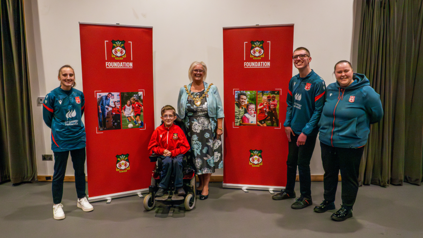 Wrexham AFC exhibition at Ty Pawb