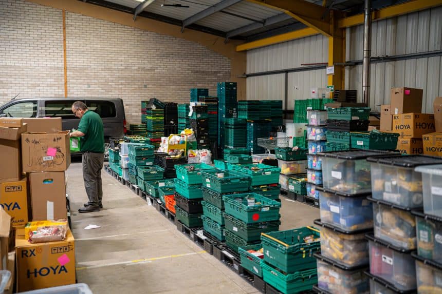 Providing a £120,000 boost to Wrexham Foodbank