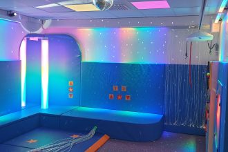 Wrexham Wellbeing Hub sensory room