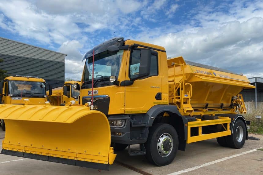 A yellow weather warning for Snow and ice is currently in place for Wrexham.