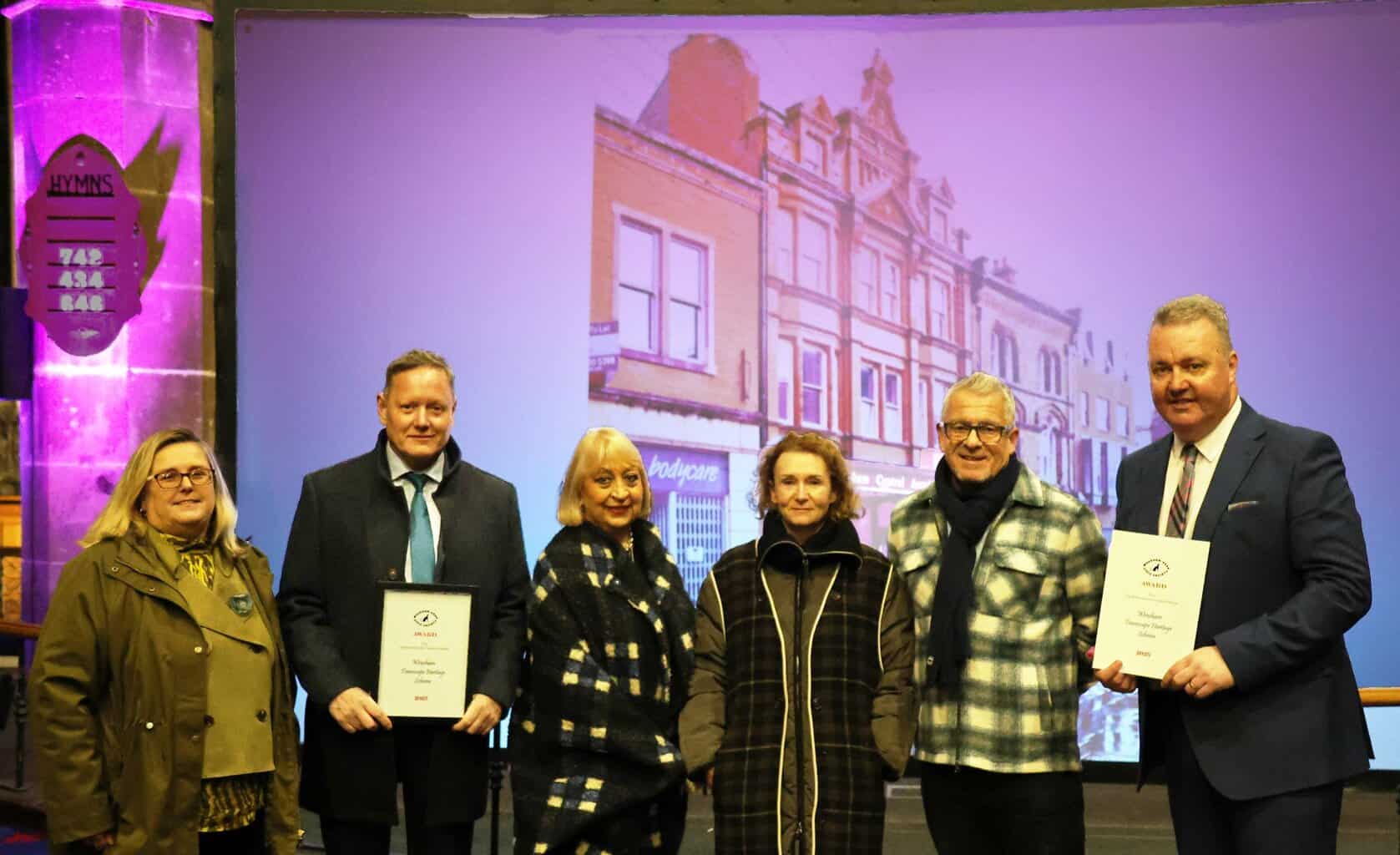 Townscape Heritage Scheme receives Wrexham Civic Society Awards