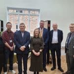 Jayme Bryant MS visits the Creative Hub in Wrexham