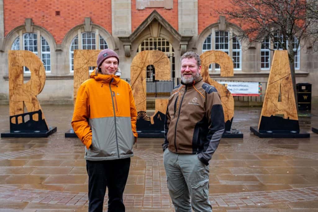 Iconic WRECSAM letters unveiled in Queens Square