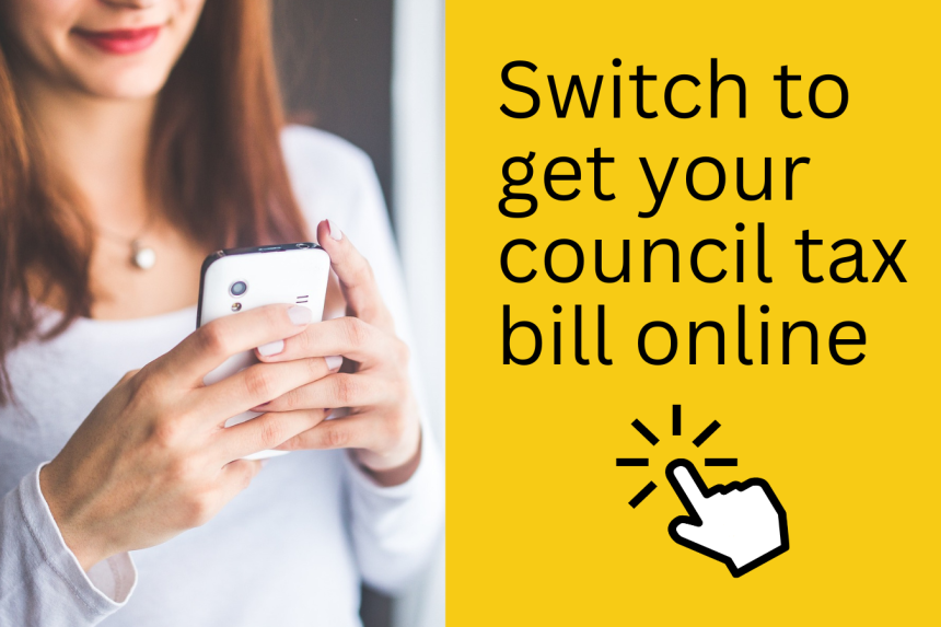 Switch to get your council tax bill online - ebilling