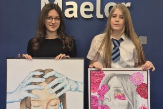 Maelor school students shortlisted for prestigious regional art prize