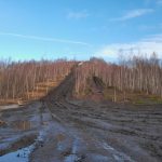 Llay coal tip in Wrexham