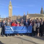 Over 120 stakeholders took the train journey to London to lobby for improved rail connections.