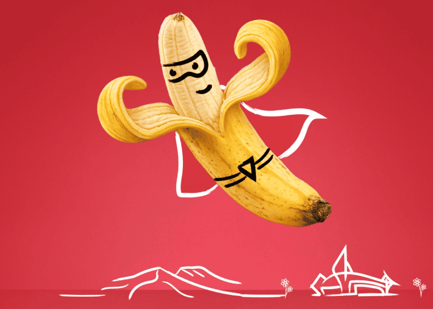 Be Mighty Recycle Top Banana