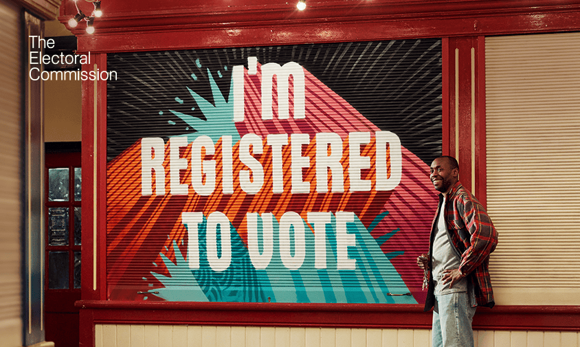 I'm register to vote