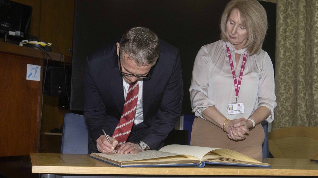 Picture special: Wrexham manager Phil Parkinson receives Freedom of the County Borough