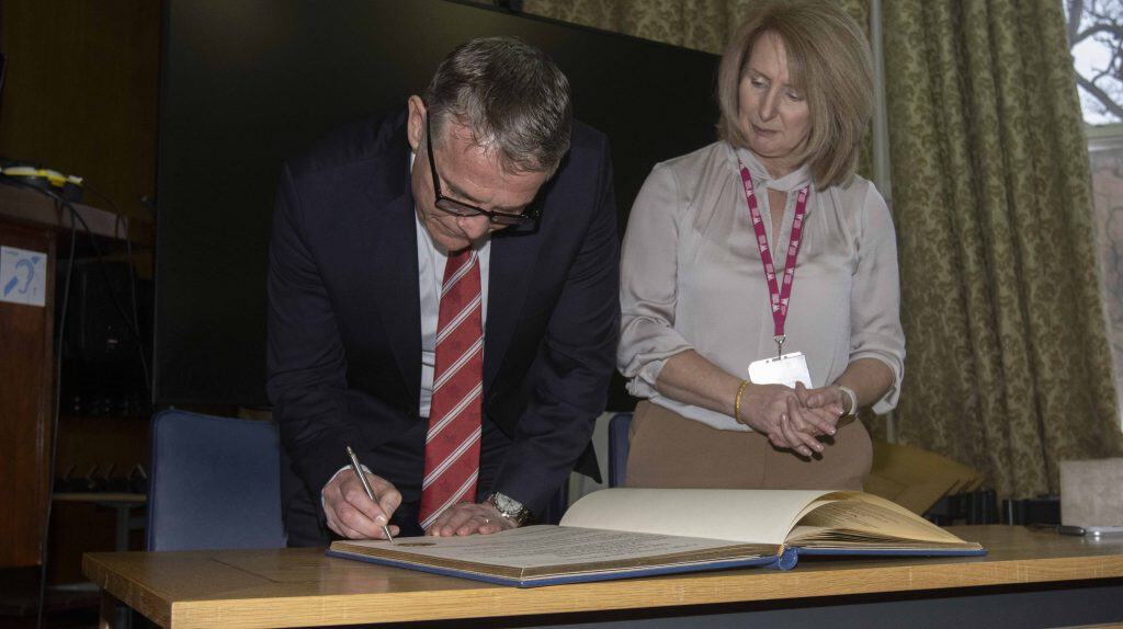 Picture special: Wrexham manager Phil Parkinson receives Freedom of the County Borough