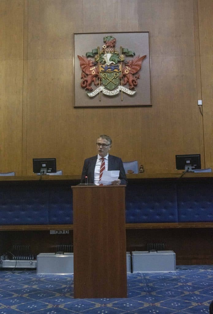 Picture special: Wrexham manager Phil Parkinson receives Freedom of the County Borough