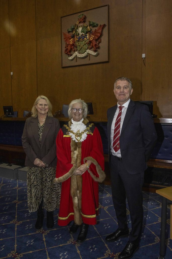 Picture special: Wrexham manager Phil Parkinson receives Freedom of the County Borough